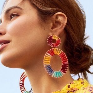 NWOT BAUBLEBAR (Anthropologie) Weaved Earrings